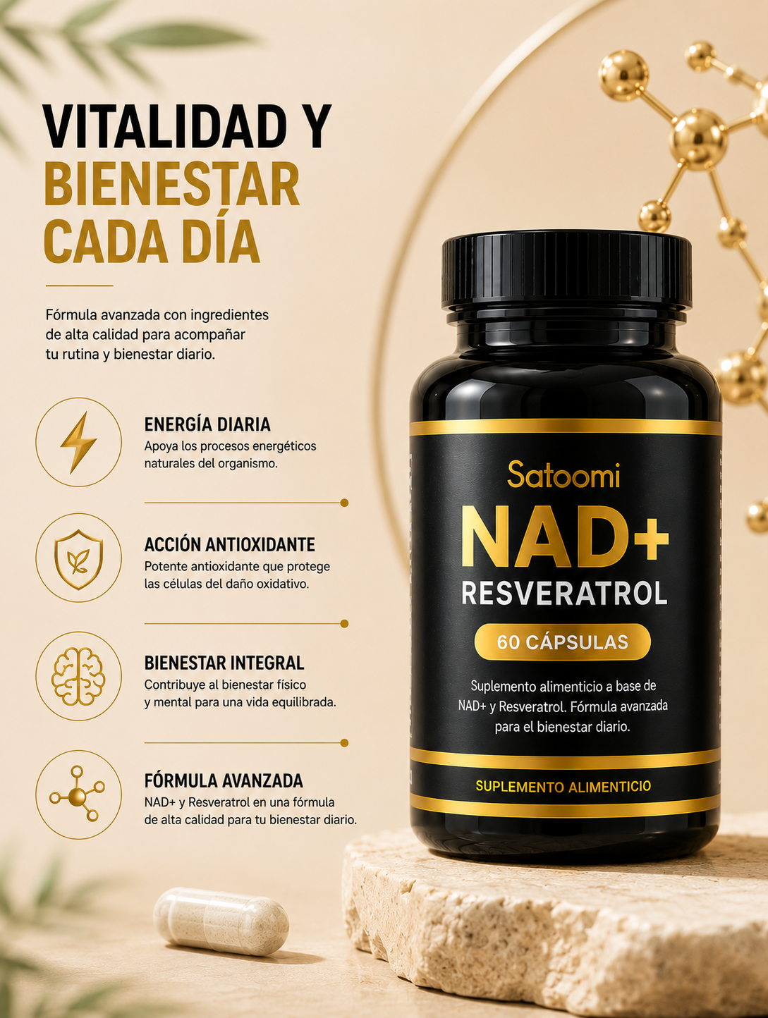 Resveratol Nad Satoomi X60 Cap